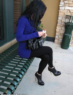 18 year old beauty uncovers her big tits before losing her virginity